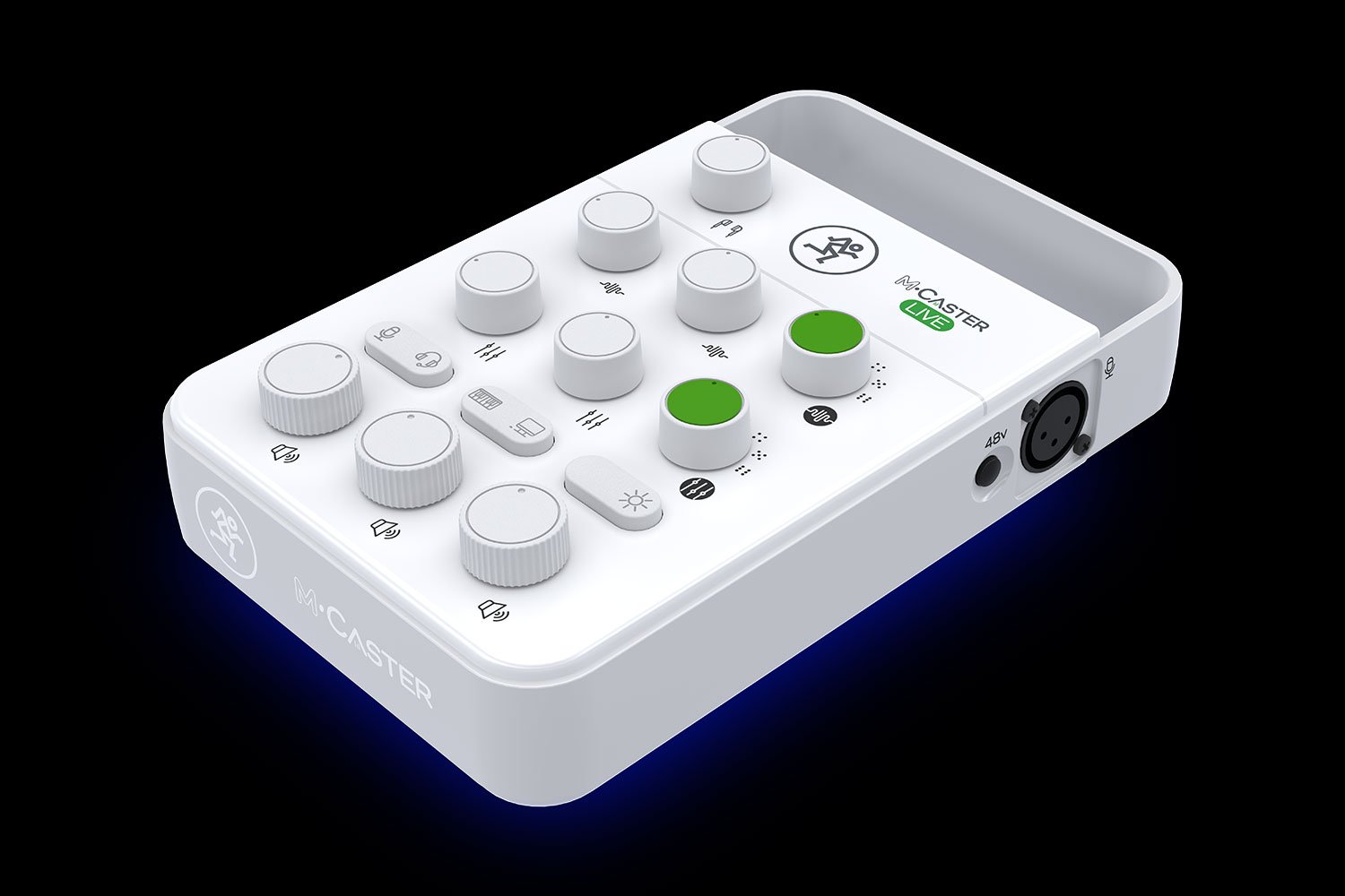 Mackie M-Caster Live White Portable Live Streaming Mixer on DJ LAB website Lebanon UAE