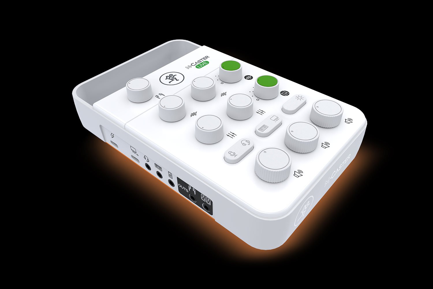 Mackie M-Caster Live White Portable Live Streaming Mixer on DJ LAB website Lebanon UAE