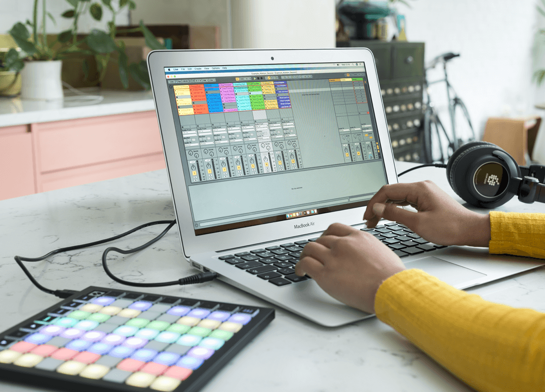 Ableton Push 2 on dj lab website