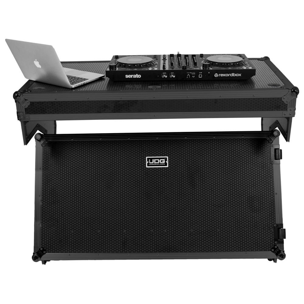 UDG Ultimate Flight Case Portable Z-Style DJ Table Black Plus (Wheels) on DJ LAB website Lebanon UAE