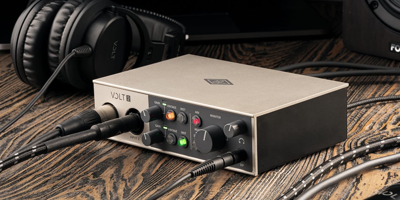Universal Audio Volt 2 on dj lab website beirut lebanon dubai uae