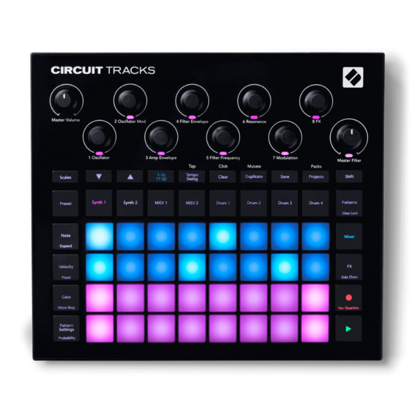 Novation CIRCUIT TRACKS Sampler & Groovebox
