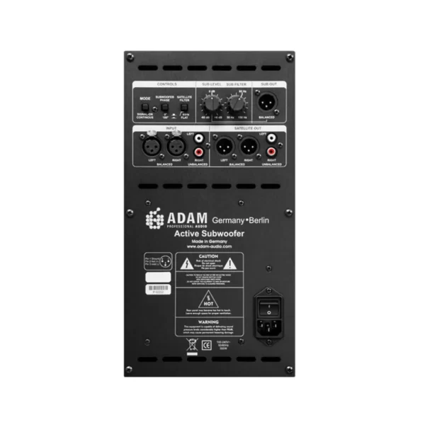 Adam Audio Sub12 in DJ LAB wesbsite Lebanon UAE