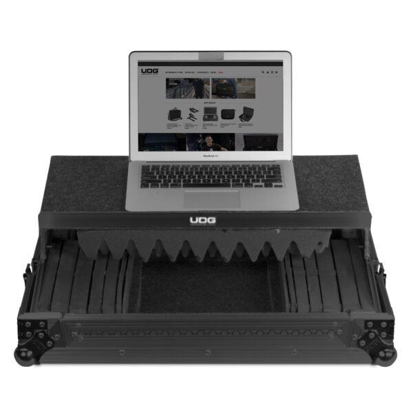 UDG Ultimate Flight Case Multi Format XL Black MK3 Plus (Laptop Shelf) on dj lab website lebanon uae