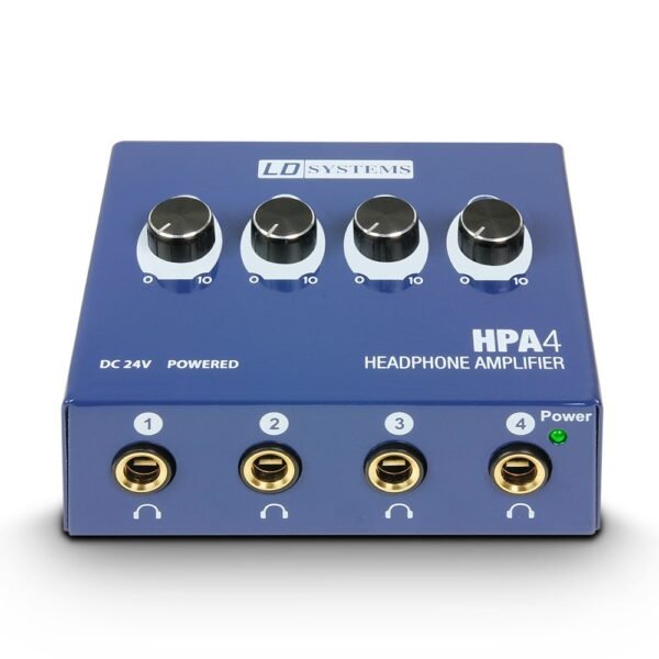LD Systems HPA4 4-channel Headphone Amplifier