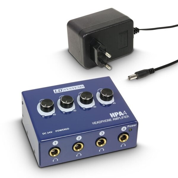 LD Systems HPA4 4-channel Headphone Amplifier - Image 2