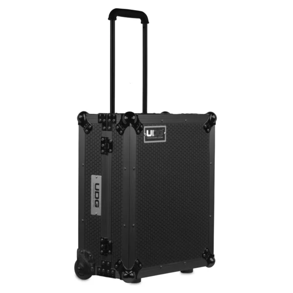 UDG Ultimate Flight Case Multi Format Turntable Black MK2 Plus (Trolley & Wheels)